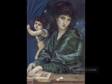 Edward Burne Jones Painting - María Zambaco Prerrafaelita Sir Edward Burne Jones